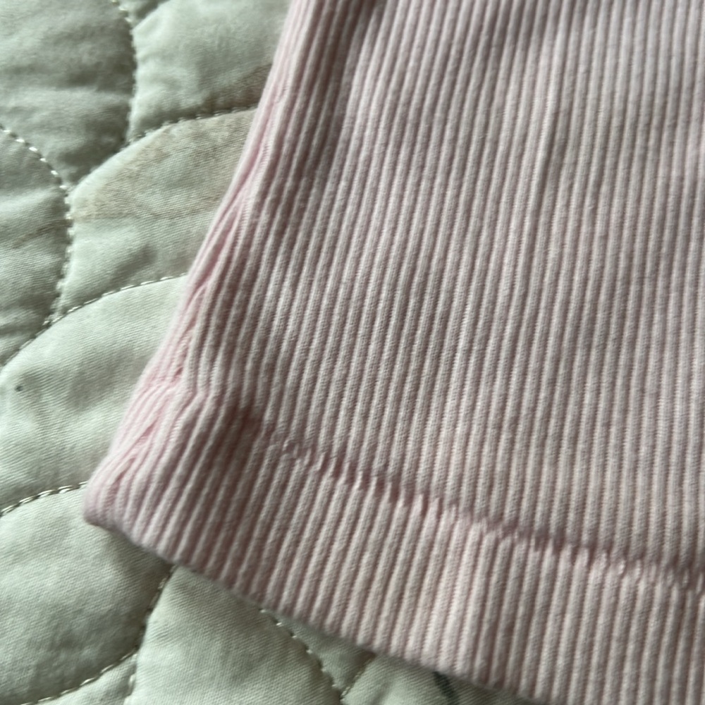 Universal Thread Light Pink Ribbed Top - Picture 4 of 4